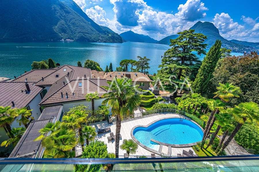 Moderno apartamento cerca del lago en Lugano.