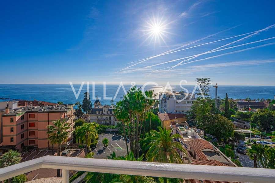 Apartamento con vista al mar en San Remo.