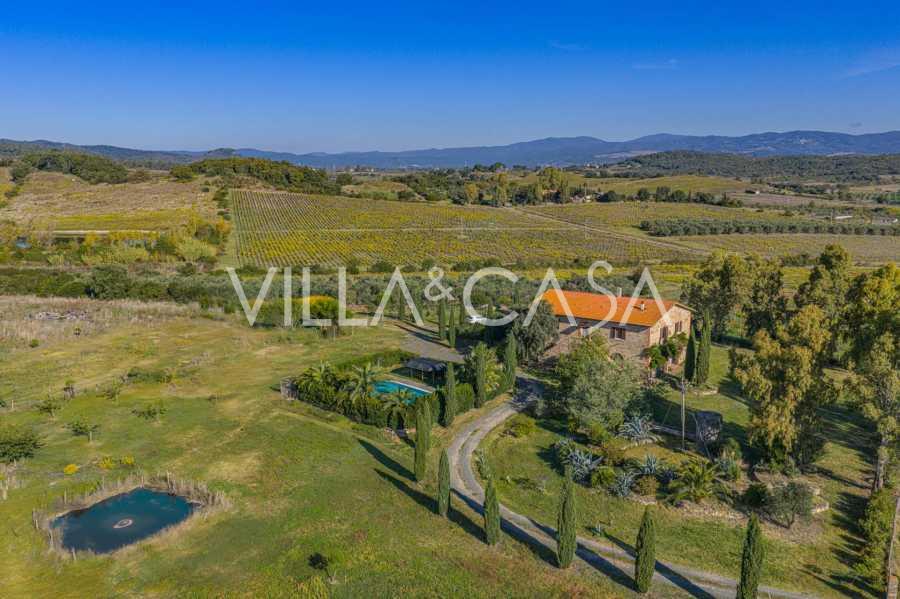 En venta: lujosa casa de campo en la Toscana.