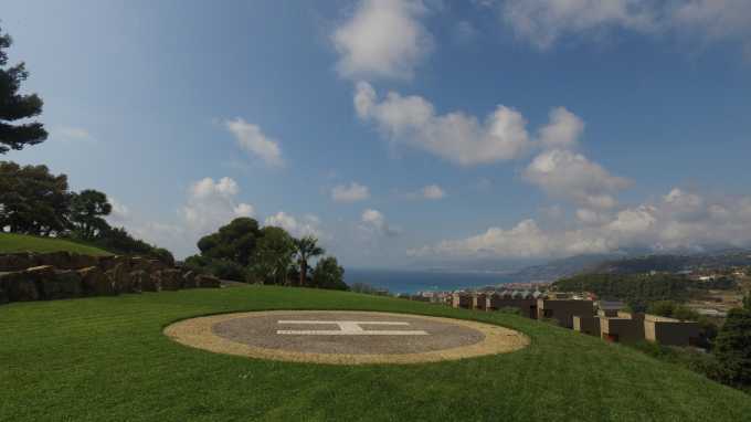 Villa con helipuerto en Bordighera