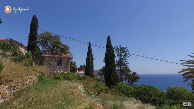 Terreno con proyecto de casa en Bordighera.