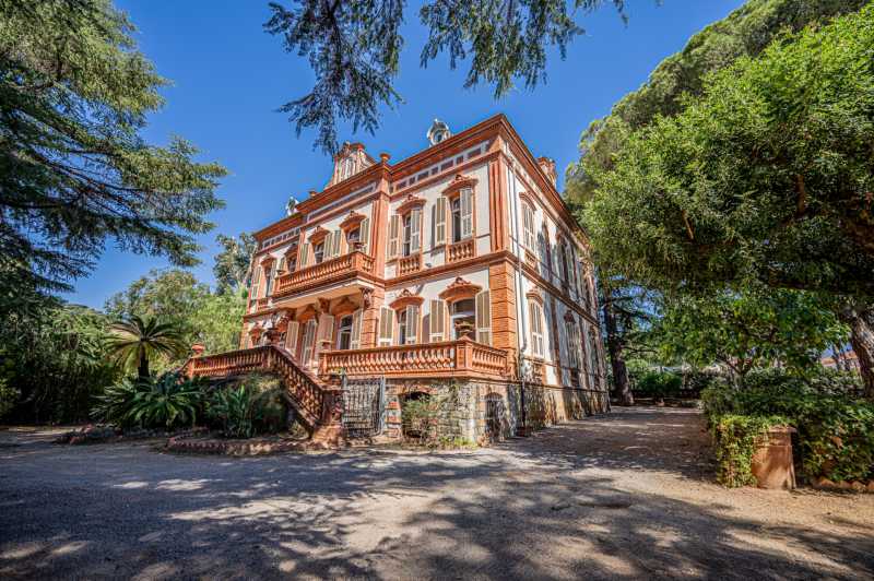 La villa Rossat con un estilo elegante.