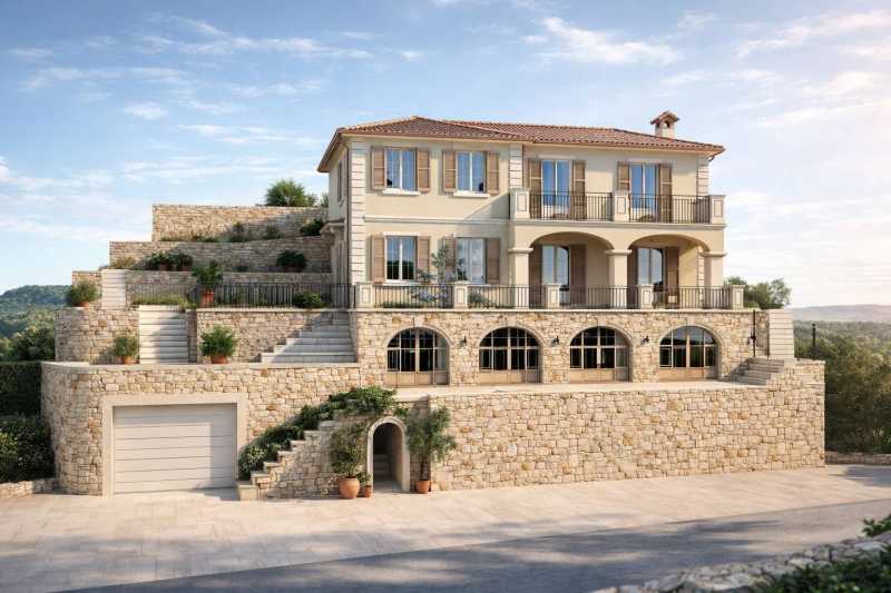 Villa en Bordighera para una completa reconstrucción