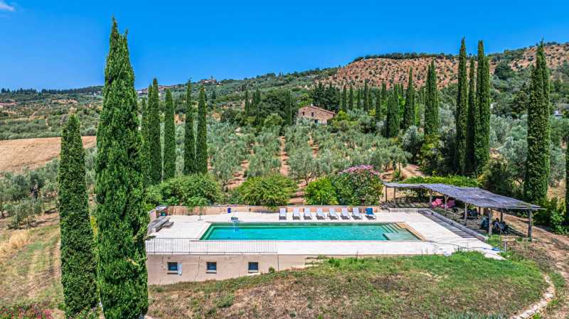 Villa con herencia romana en Toscana en venta
