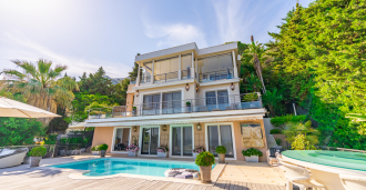 Villa junto al mar en Roquebrune-Cap-Martin.