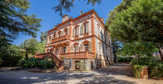 La villa Rossat con un estilo elegante.