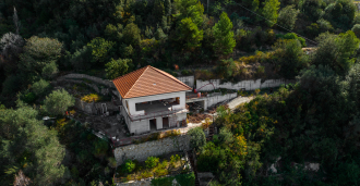 Construcción de una villa de 300 metros cuadrados en la ciudad de Ventimiglia.