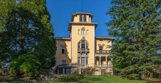 La villa de lujo de Carolina cerca de Suiza.