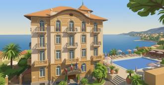 Hotel de prestigio en primera línea en Forte dei Marmi en venta